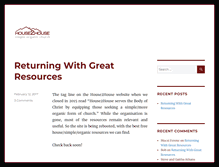 Tablet Screenshot of house2house.com